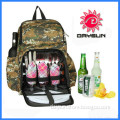Camouflage backpack, outdoor picnic cooler bag, outing bag